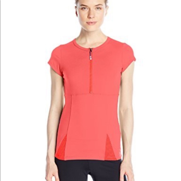 Miraclesuit Crew Neck Workout Tee Blue Small NWT - Picture 2 of 14